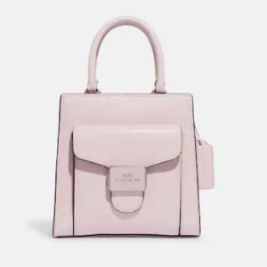 Coach Outlet官网 Coach Mini Pepper 粉色琴谱包3折热卖 