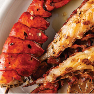 Split Lobster Tail Skewers