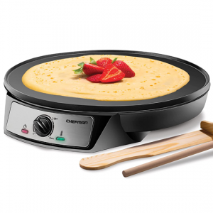 Chefman 12英寸不粘煎饼机，含木制刮板 @ Amazon