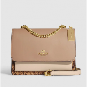 Coach Outlet Klare 蔻驰拼色斜挎包