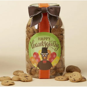 1800baskets 感恩节快乐！ 巧克力曲奇罐-M