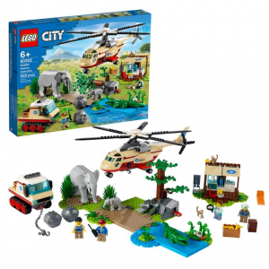 乐高 LEGO City 城市系列野生动物营救 60302，共525块颗粒 @ Amazon，2021年首发
