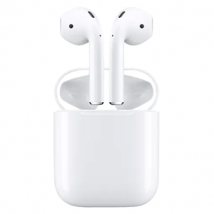 $30 off Apple AirPods (2nd Generation) Bluetooth Earbuds, White @Staples