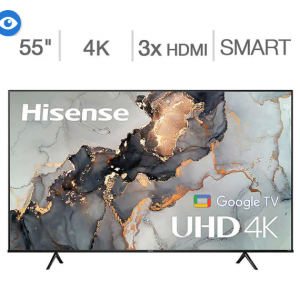 Costco - 黑五：Hisense 55" A65H 4K HDR Google TV 智能电视，现价$239.99