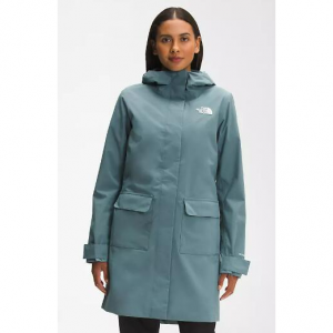 The North Face City Breeze女士中长款雨衣夹克