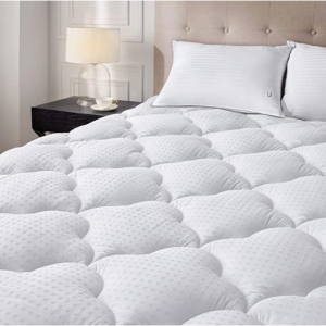 Bedsure 100%纯棉表面 床垫加厚保护罩 Queen @ Amazon