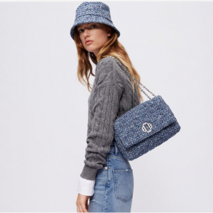 30% Off Maje Clover Bag In Marl Tweed @ Maje