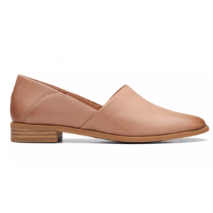 Clarks Pure Belle Praline Leather 单鞋