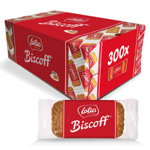 Lotus Biscoff 歐式餅幹 獨立包裝 300包 @ Amazon