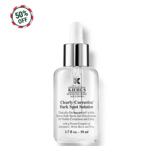 Kiehl's科顏氏官網黑五美白淡斑精華50ml5折大促