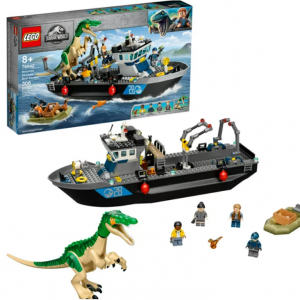 Walmart - LEGO 侏羅紀世界Baryonyx 恐龍船逃生76942 積木套裝 308片，現價$40 