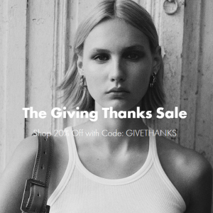 Zadig & Voltaire Thanksgiving Day Sale - 20% Off Sitewide 