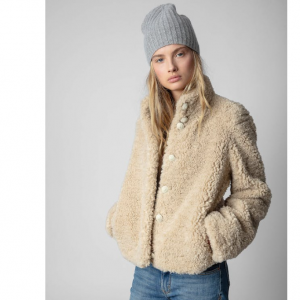 Zadig & Voltaire Fino Curly 毛毛外套