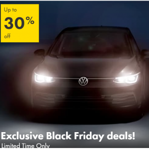 Black Friday with up to 30% off your car @Europcar US & Canada