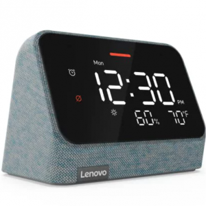 $10 off Lenovo ZAA30007US Smart Clock Essential With Alexa Built-in [misty Blue] @Walmart