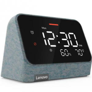 Walmart -  Lenovo Smart Clock Essential 藍色智能鬧鍾 內置Alexa助手，直降$10