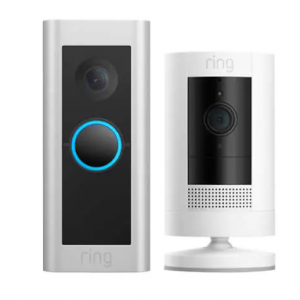 $80 off Ring Video Doorbell Pro 2 (2021 release) and Ring Stick up Security Cam Bundle @Costco