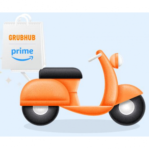 Free 1-Yr Grubhub+ Membership + $10 Off $25 for Amazon Prime Members