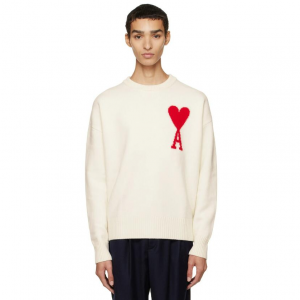 AMI ALEXANDRE MATTIUSSI Off-White Ami De Cœur Sweater