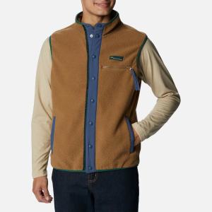 Columbia  男士抓绒马甲