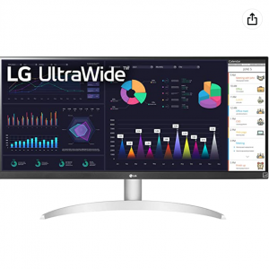 Amazon - LG 29WQ600-W 29" 21:9 100Hz HDR10 1080P IPS 顯示器 6.8折