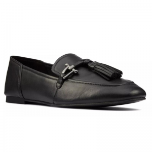 Clarks女士真皮乐福鞋