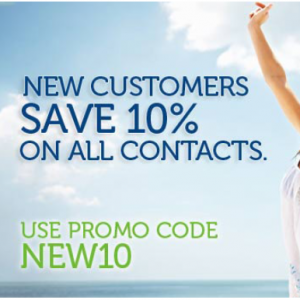 10% Off on all Contacts for New Customers @ 1800AnyLens