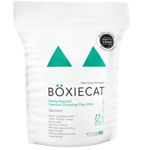 Boxiecat Premium Clumping Cat Litter, 16 lb @ Amazon