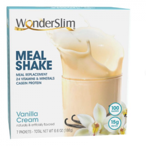 WonderSlim 代餐奶昔 香草奶油味 7份