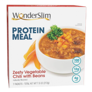 WonderSlim 辣椒豆蛋白质代餐 7份