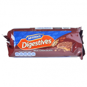 McVities 麦维他牛奶巧克力消化饼干 9.38oz 3包 @ Amazon