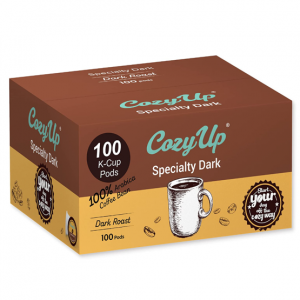 CozyUp 100%阿拉比卡深度烘焙K-Cup咖啡膠囊 100顆裝 @ Amazon