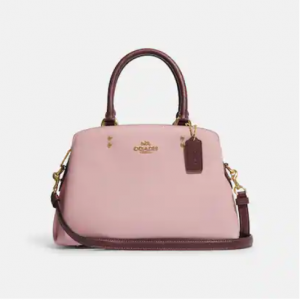 Coach Outlet官网 Coach Mini Lillie 粉色戴妃包3折热卖 