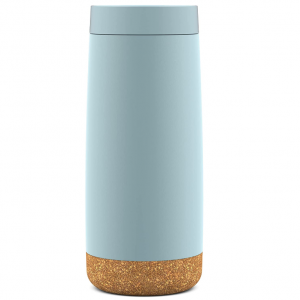 Ello Cole Vacuum Insulated Stainless Steel Water Bottle with Slider Lid, 16 oz, Dusty Blu @ Amazon