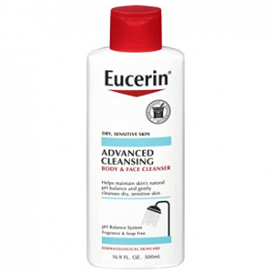 Eucerin Advanced Cleansing Body & Face Cleanser 16.9 fl. oz @ Amazon 