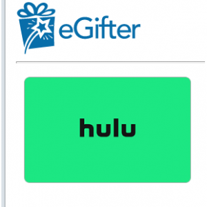 Buy a $50 Hulu Gift Card, get a $10 Uber Gift Card Free @eGifter