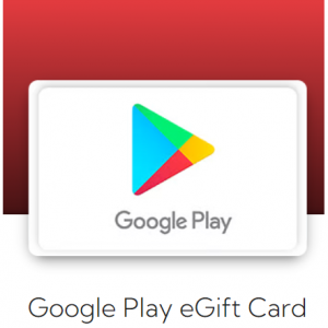 Buy a $100 Google Play Card get a $10 Visa eReward Free @eGifter