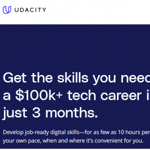 Udacity - 课程大促，包括当下热门的数据分析师、 Java工程师、 C++工程师等课程