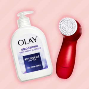 1 Day Only! Pampering Perfection Retinol Gift Set with Cleansing Device @ Olay