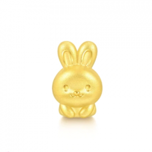 Chow Sang Sang Charme 「星運神話系列」足金兔串飾