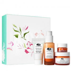 ORIGINS咖啡因煥膚套裝