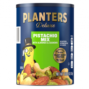 Planters 豪華混合堅果1.15lb 含開心果、杏仁和腰果等 @ Amazon