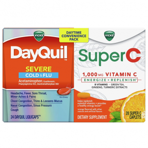 Vicks  DayQuil +超级维C组合