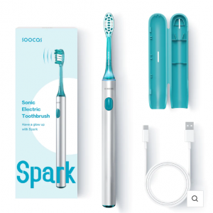 7% off Soocas Spark Silver Sonic Toothbrush with the Size of a Manual Toothbrush @Soocas