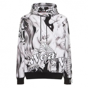 GCDS 男士纯棉连帽衫