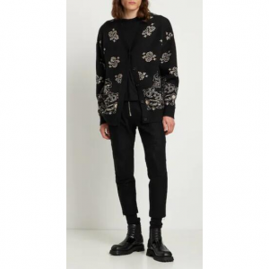 OTHER 男士羊毛混纺针织开衫