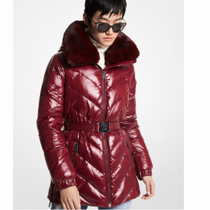 MICHAEL MICHAEL KORS 毛领羽绒服