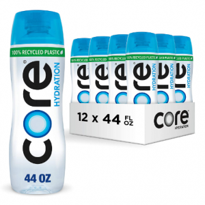 CORE Hydration, Nutrient Enhanced Water, Perfect 7.4 Natural pH, 44 Fl Oz, Pack of 12 @ Amazon