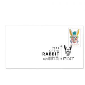 兔年纪念邮票首日封