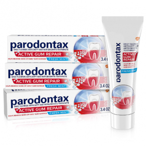 Parodontax 薄荷口味牙龈健康牙膏 3.4oz x 3支 有效改善牙龈出血 @ Amazon
